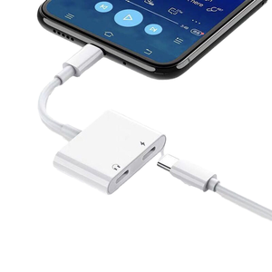 Adaptateur numérique audio 2 en 1 de type C vers 3,5 mm femelle pour téléphone portable, écouteurs et câble convertisseur de chargeur - Product Image 4