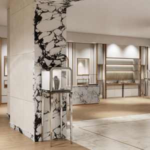 Sundo nhà máy vàng đồ trang sức kiosk thiết kế 3D Xem Đồ trang sức trung tâm mua sắm kiosk đồ trang sức <span class=keywords><strong>Showcase</strong></span> nhà sản xuất - Product Image 4