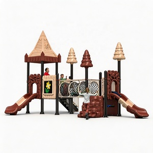 Équipement de jeu commercial pour enfants certifié CE, fabriqué en Chine, pour terrains de jeux extérieurs résidentiels - Product Image 2