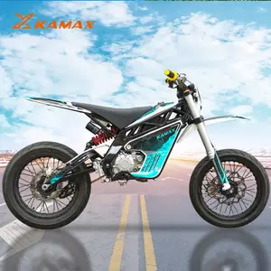 KAMAX High Quality 72V 150A E Dirtbike Motorcycle Stealth Bomber Electric Bike WIth Sur Ron Electric Dirt Bike Motor Cross