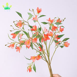 Jacinthes artificielles fleurs de soie plantes <span class=keywords><strong>bouquet</strong></span> de flore pour la maison bureau Table à manger pièce maîtresse décoration de fête de mariage - Product Image 2