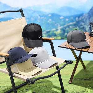 GFH topi <span class=keywords><strong>Baseball</strong></span> pria, topi <span class=keywords><strong>Baseball</strong></span> jala setengah atas gaya musim panas untuk olahraga luar ruangan, desain runcing bersirkulasi sederhana - Product Image 4