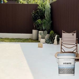 Offre Spéciale Revêtements de sol époxy à base d'eau trois-en-un Peintures de sol en béton durables pour l'extérieur Écologique et brosse Applicable - Product Image 6