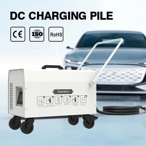 เครื่องชาร์จรถยนต์ไฟฟ้าแบบพกพา 20kw 30kw 40kw ชาร์จเร็วแบบ DC พร้อมหัวชาร์จมาตรฐาน CCS Chademo GBT สำหรับรถยนต์ไฟฟ้า - Product Image 4
