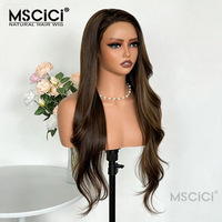 Perruque Lace Front 13x4 en Cheveux Humains Vierges Birmans, Ondulation Profonde, Brun Naturel, Cheveux Doux au Toucher, 100% Cheveux Humains, 14-26 pouces