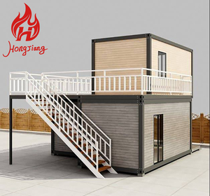 Cabin Di Động Với Nhà Bếp Cho Đất Không Sử Dụng <span class=keywords><strong>Prefab</strong></span> Container Nhà 2 Phòng Ngủ Có Thể Tháo Rời Kỳ Nghỉ Tiểu Container Nhà - Product Image 3
