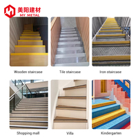 Vente en gros de profilés en aluminium, bordure d'escalier antidérapante, nez d'escalier mat et imperméable pour carreaux de céramique
