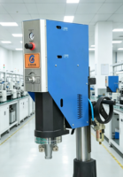 Aochuang Nouvelle soudeuse à ultrasons 15 kHz pour plastique HDPE 220V 2.6KW, machine de soudage par points pour applications médicales, jouets, textiles et tissus non-tissés