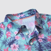 Kirschblüten kaktus Palme Violette Pfingstrose Sonnenblume Rose Mandarin Strick kragen Lila Plain Bambus Golf Shirts Xxl