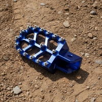 Repose-pieds de moto en aluminium CNC pour Suzuki TW200 (1987-2023), accessoires de moto anodisés multicolores