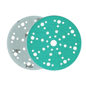 1000 unids/caja 115mm herramienta abrasiva discos de lijado de Zirconia verde grano 40-600 con discos abrasivos de bucle de gancho para pulido de automóviles - Product Image 1