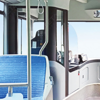 Bus Urbain Électrique Ankai Haute Capacité, Transport Urbain Durable avec Batterie de 215,42 kWh, Transmission Automatique, Neuf, 72 Passagers