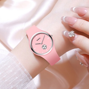 Montre pour femme HUAIKE 1077, nouvelle mode, montre de sport décontractée, étanche, bracelet en silicone, montre à quartz - Product Image 4
