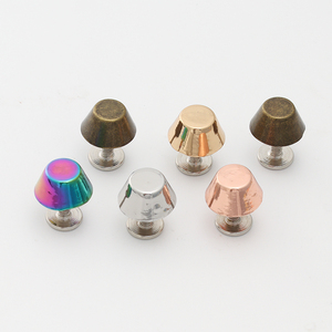 Meilleures ventes : Rivets à œillets doubles en acier inoxydable doré de 6 mm à 10 mm, boutons-pression écologiques et portables <span class=keywords><strong>pour</strong></span> sacs à main - Product Image 1