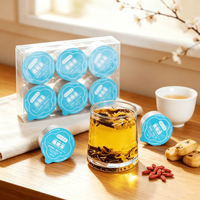 LUMIFLORA Huit Saveurs Matières Premières Herbes Douces Thé Herbal en Vrac 6 Boîtes 6g Durée de Conservation 18 Mois