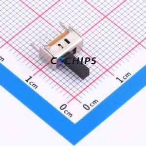 SS-12D07-6 Slide Switch Through hole Component (THT) Switch Rectangle Pin Header PC Pin Through Hole 300mA - Product Image 1