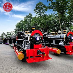 Mini <span class=keywords><strong>Tren</strong></span> Eléctrico sin Rieles para Interiores, <span class=keywords><strong>Tren</strong></span> Turístico Eléctrico sin Rieles <span class=keywords><strong>de</strong></span> Tamaño Pequeño en Venta - Product Image 4