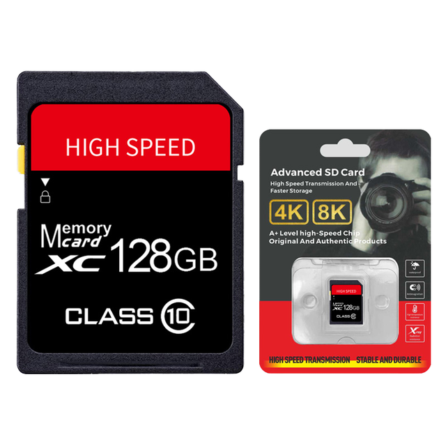 High Speed Plastic SD Card 256MB V10 Blue Neutral for DVR Camera GPS Phone