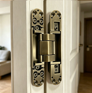 Anti-brass Heavy Duty 3d Adjustable Door Hinge 40kg Modern Concealed 180 Degree Bld-a01-7 180 Degree Opening Full Visibility - Product Image 5