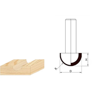 Fraise à bout rond en PCD, fraise à découper en PCD, fraise à relief 3D, fraise de gravure CNC