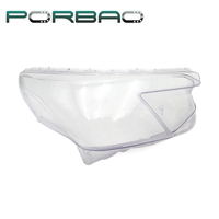 PORBAO pour FORESTER 2022-2024 : Cache-lentilles de phare en plastique transparent pour système d'éclairage automobile