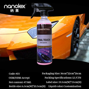Champú para Autos Nanolex 403, 20 ml, Mejor <span class=keywords><strong>Precio</strong></span> de Fábrica, Bajo Costo, Líquido Superconcentrado para <span class=keywords><strong>Lavado</strong></span> de Autos sin Agua, Alta Calidad - Product Image 3