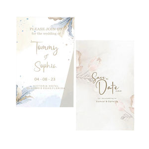 การ์ดเชิญออกแบบได้ตามต้องการสำหรับคำติชมหลังการขายการ์ดบริการพิมพ์ลายตัวอักษรขอบคุณสำหรับเล็บ - Product Image 1