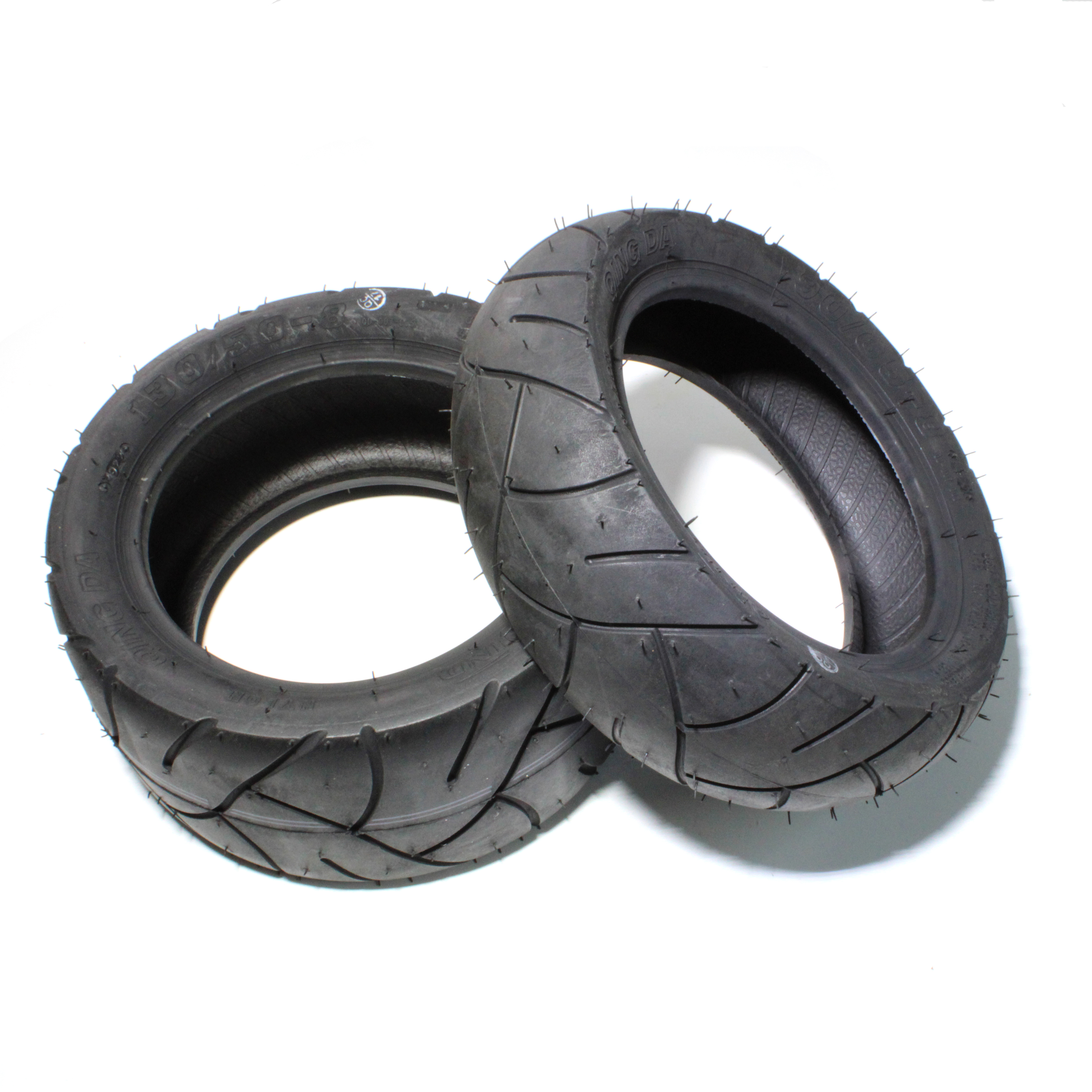 8-Inch Vacuum Tire 130/50-8 Tubeless Rear Tyre For Motorcycle / ATV - Fits Monkey Z50 Z50J (Modified)