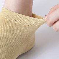 Chaussettes de sport respirantes en bambou tricoté pour femme, anti-odeur, séchage rapide, avec logo personnalisé OEM, pour usage quotidien, automne