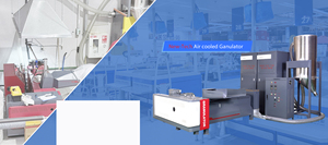 Granulateur à air refroidi haute capacité pour la production de granulés plastiques / Mini-granulateur pour le recyclage des déchets de film PE dans le recyclage des sacs soufflés - Product Image 3