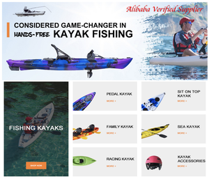 LSF 2020 Nuevo Kayak Individual Pequeño con Asiento Superior y Motor - Product Image 5