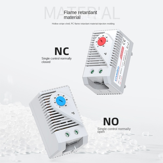 KTO011 Temperature Control Thermostat Mechanical Switch KTS011 Cabinet Temperature Humidity Controller TDS Temperature-