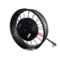 Kit de Motor de Cubo QS205 V3 3.5T para Bicicleta Eléctrica de Llanta Ancha SUPER-73, 20 Pulgadas x 4.0, 72V 3000W 5000W, Puntera de 150/170/190mm