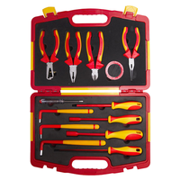 Ensemble d'outils d'entretien électrique industriel, isolés 1000V, certification GS