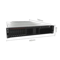 Serveur intel xeon Sr650V2 Serveur RAM NAS de stockage en rack 2U