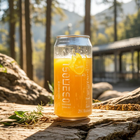 Lata de PET de 250ml, 330ml, 375ml, 500ml, 700ml, 1000ml para Cerveza, Refrescos, Bebidas, Pasteles y Alimentos con Tapa de Fácil Apertura y Tapa de Apertura Completa