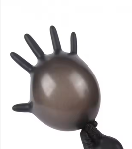 Salón de belleza negro Maquillaje Tatuaje Reparación completa de nitrilo Uso Guante Limpieza sin polvo Guantes mecánicos de nitrilo gruesos - Product Image 5