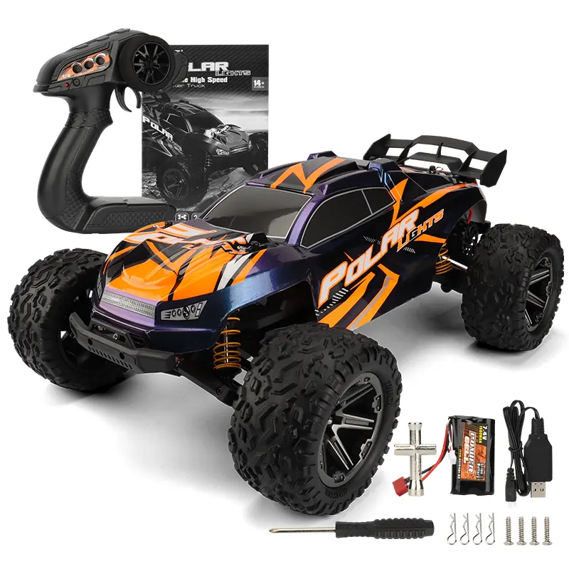 Juguetes profesionales sin escobillas para adultos 45 km/h Control remoto Rock Crawler Cars Escalada de alta velocidad RC Car