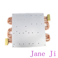 Bloc de refroidissement de batterie de voiture électrique, usinage en aluminium 6061, plaque froide liquide, refroidissement par eau, plaques en aluminium