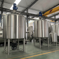 Ligne de production d'acide vinique clé en main de 500L à 20000L par jour, équipement de brassage entièrement automatique et personnalisé pour acide vinique de riz et de pomme