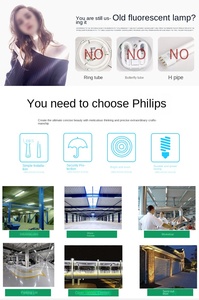 Philips Mingxin lampe led à trois résistances WT069C sac vide lampe à trois résistances lampe de sous-sol garage étanche à la poussière lampe de support étanche à l'eau lampe LED - Product Image 5