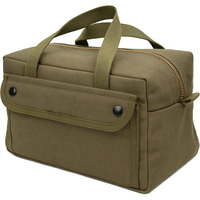 Sac de sport de style toile cirée avec logo personnalisé Sacs de week-end résistants à l'eau Double fermeture à glissière Sac à main à usage intensif Vert