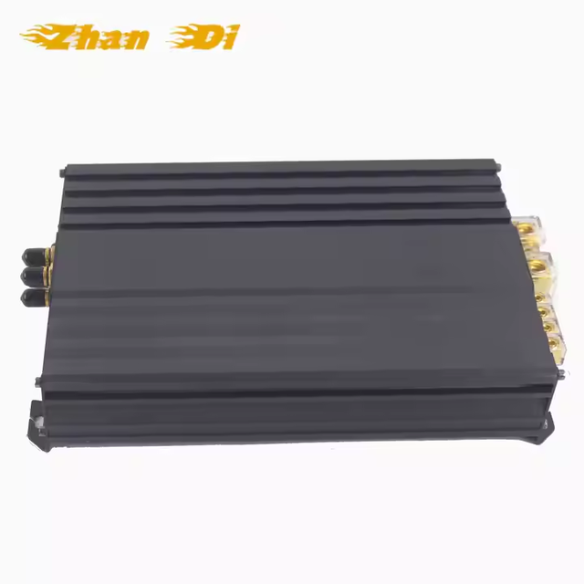 Professional 600W RMS 1CH Class D Car Amplifier Full Range 1Channel Audio Amplifier with Crossovers Car Subwoofer