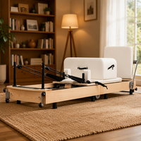 Machine de Pilates pliable en bois d'érable avec design léger, équipement de Pilates directement de l'usine