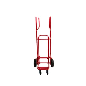 Top Quality Durable Industrial Tool Cart Outdoor Manual Transpallet Tire Carrier Hand Trolley