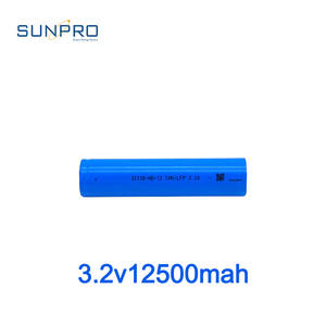 แบตเตอรี่ SUNPRO <span class=keywords><strong>3</strong></span>.2V 12500mAh ทรงกระบอก LiFePO4 รุ่น 32138 แบตเตอรี่ลิเธียมไอรอนฟอสเฟตแบบชาร์จได้ - Product Image 2