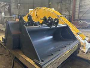 Pasokan pabrik ember pembersih Excavator halus 1-100T untuk kucing PC JCB - Product Image 4