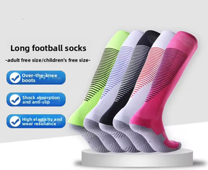 Calcetines de Hombre hasta la Rodilla de Alta Calidad, Personalizados para Otoño, Calcetines Deportivos Tejidos con Logotipo en el Puño para Fútbol, Béisbol y Fútbol Americano - Product Image 2