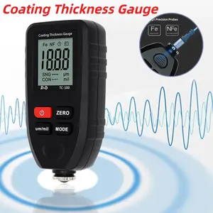 HEDAO TC00 spessimetro rivestimento automobilistico 0.1 Micron/0-1300 in acciaio inox <span class=keywords><strong>Pin</strong></span> Tester pellicola per rivestimento auto - Product Image 4