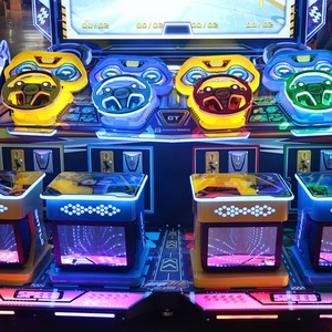 Máquina de Juego Arcade de Carreras de Autos Robóticos para 4 Personas, Operada con Monedas, para Niños de 3 Años en Adelante - Product Image 3